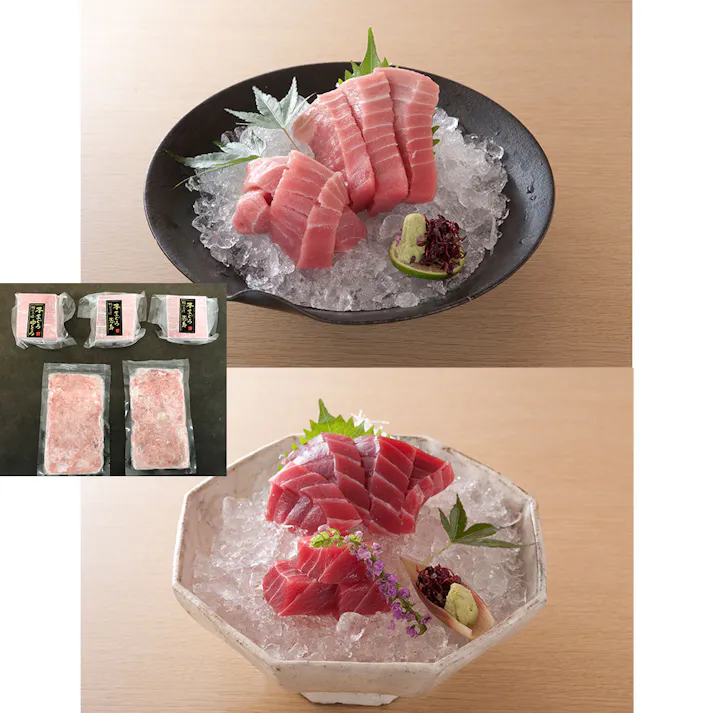 【冷凍】神奈川 「三浦三崎」天然本まぐろ詰合せ 送料込み 食品 #2460023