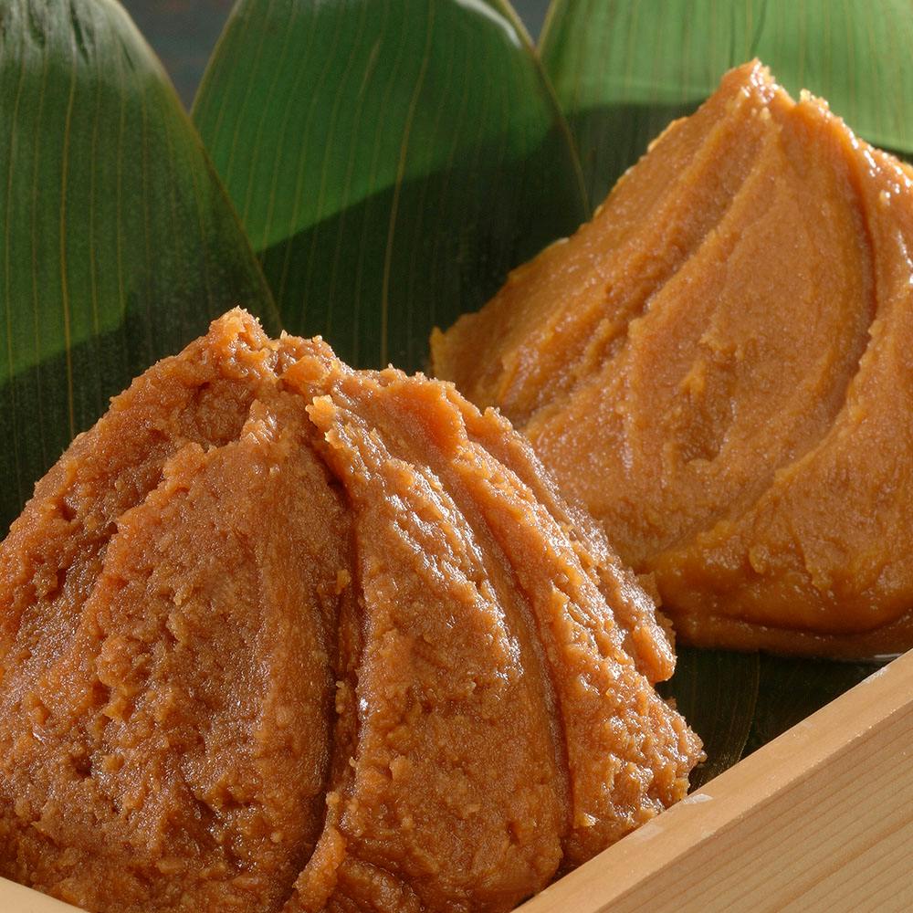 常温】長野 「上高地みそ」 信州味噌 やまぐに 4kg (赤みそ2kg、淡色