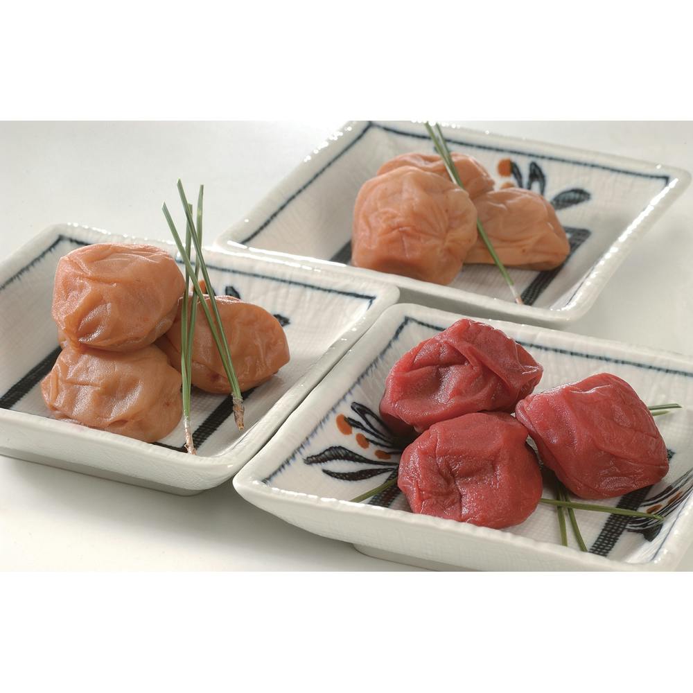 常温】和歌山 紀州南高梅 梅干 3種詰合せ (昔風味 うす塩味 はちみつ