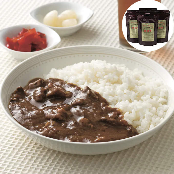 【常温】群馬 赤城牛カレー ゴールドタイプ 200g×7 (中辛) 送料込み 食品 #2970031
