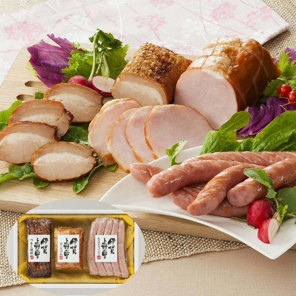 三重 伊賀上野の里 つるし焼豚&ロースハム&ウインナー詰合せ (焼豚170g ロースハム250g ウインナー150g) 送料込み 食品 #3070066 その他食品 三重 伊賀上野の里 つるし焼豚&ロースハム&ウインナー詰合せ (焼豚170g ロースハム250g ウインナー150g) 送料込み 食品 #3070066 その他食品