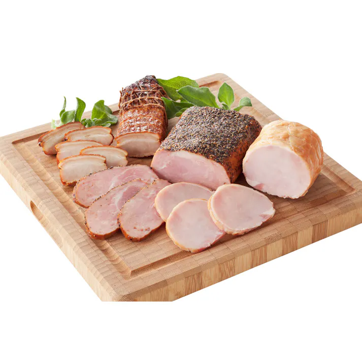 【冷蔵】三重 伊賀上野の里 詰合せ (つるし焼豚170g ロースハム250g ペッパーポーク310g) 送料込み 食品 #3070069