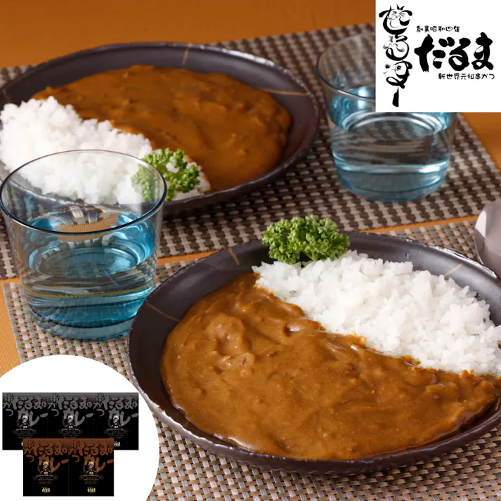 【常温】大阪 「串かつだるま」 2種のカレー5個セット 送料込み 食品 #320070