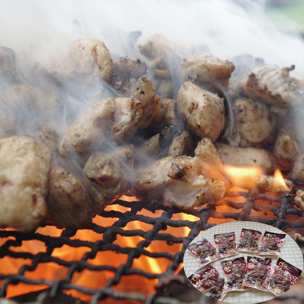 【常温】鶏炭火焼 80g×8パック 送料込み 食品 ＃3270006