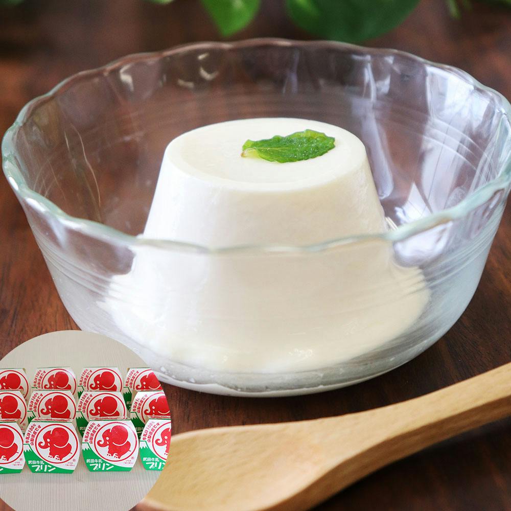 【冷凍】武田牛乳プリン 12 個詰合せ 送料込み 食品 ＃3380005