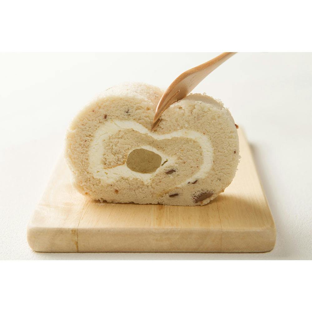 冷凍】岐阜「新杵堂」 渋皮栗入栗きんとんロール 送料込み 食品