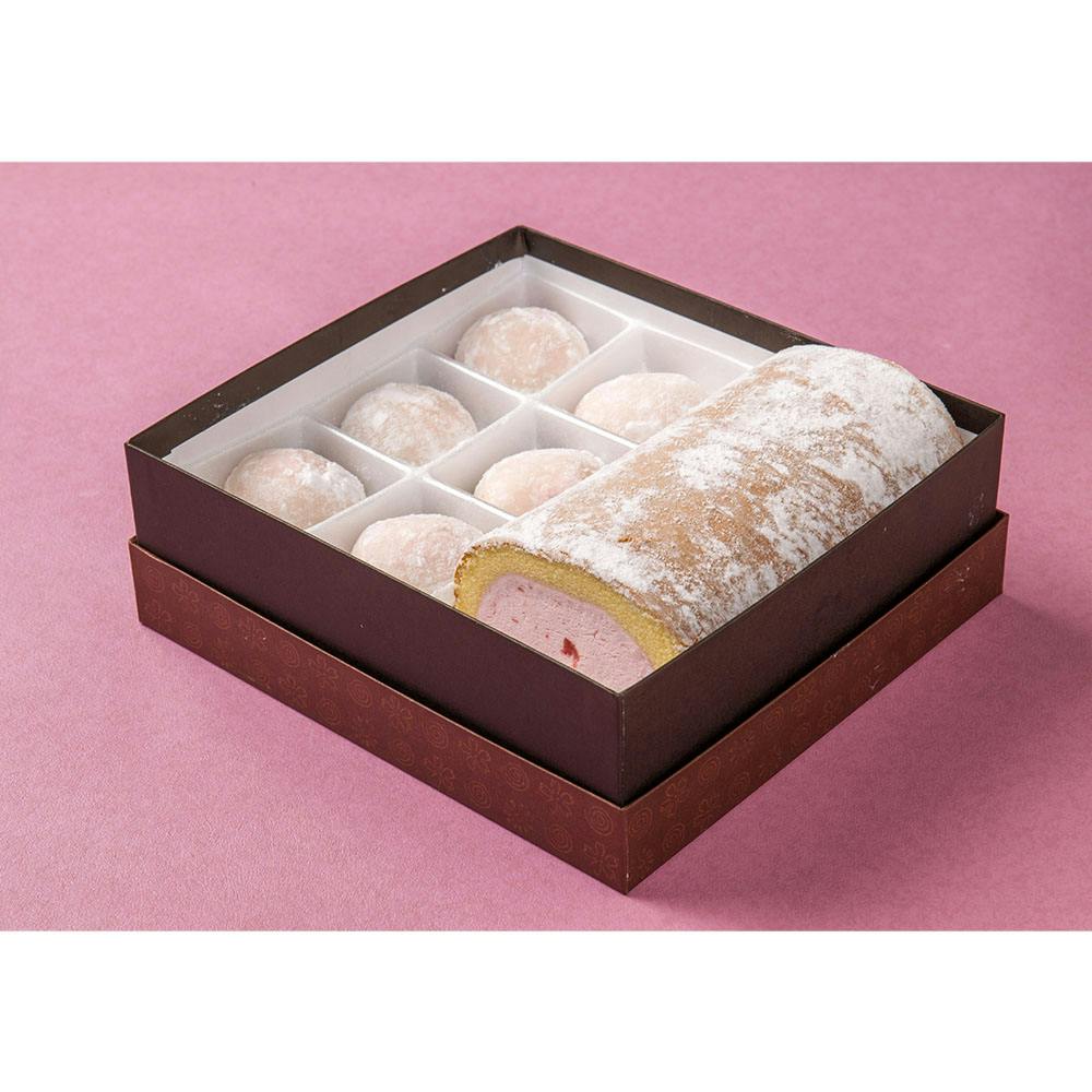 冷凍】岐阜「新杵堂」 ストロベリースイーツセット 送料込み 食品