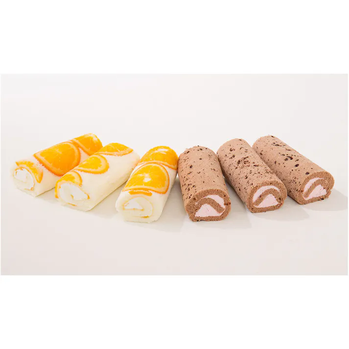 【冷凍】Rolls NewYork アイスロールアソート (オレンジ4本 ストロベリーチョコ4本) 送料込み 食品 #3460068