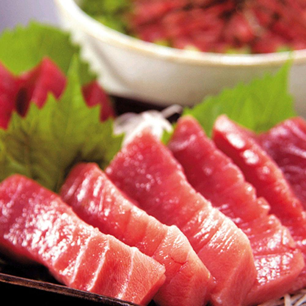 冷凍】静岡 天然南まぐろ赤身中とろ刺身 送料込み 食品 ＃3890021