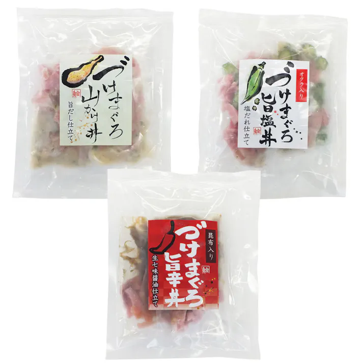 【冷凍】静岡 まぐろ惣菜丼 3種詰合せ E 送料込み 食品 #3890071