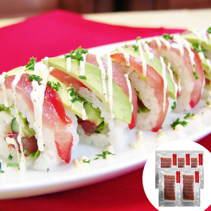 【冷凍】静岡 まぐろの生ハム(5袋) 送料込み 食品 #3890078