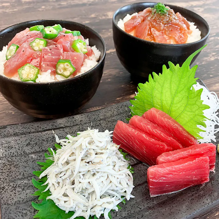 【冷凍】静岡 南鮪と鮪丼しらす詰合せ 送料込み 食品 #3890088