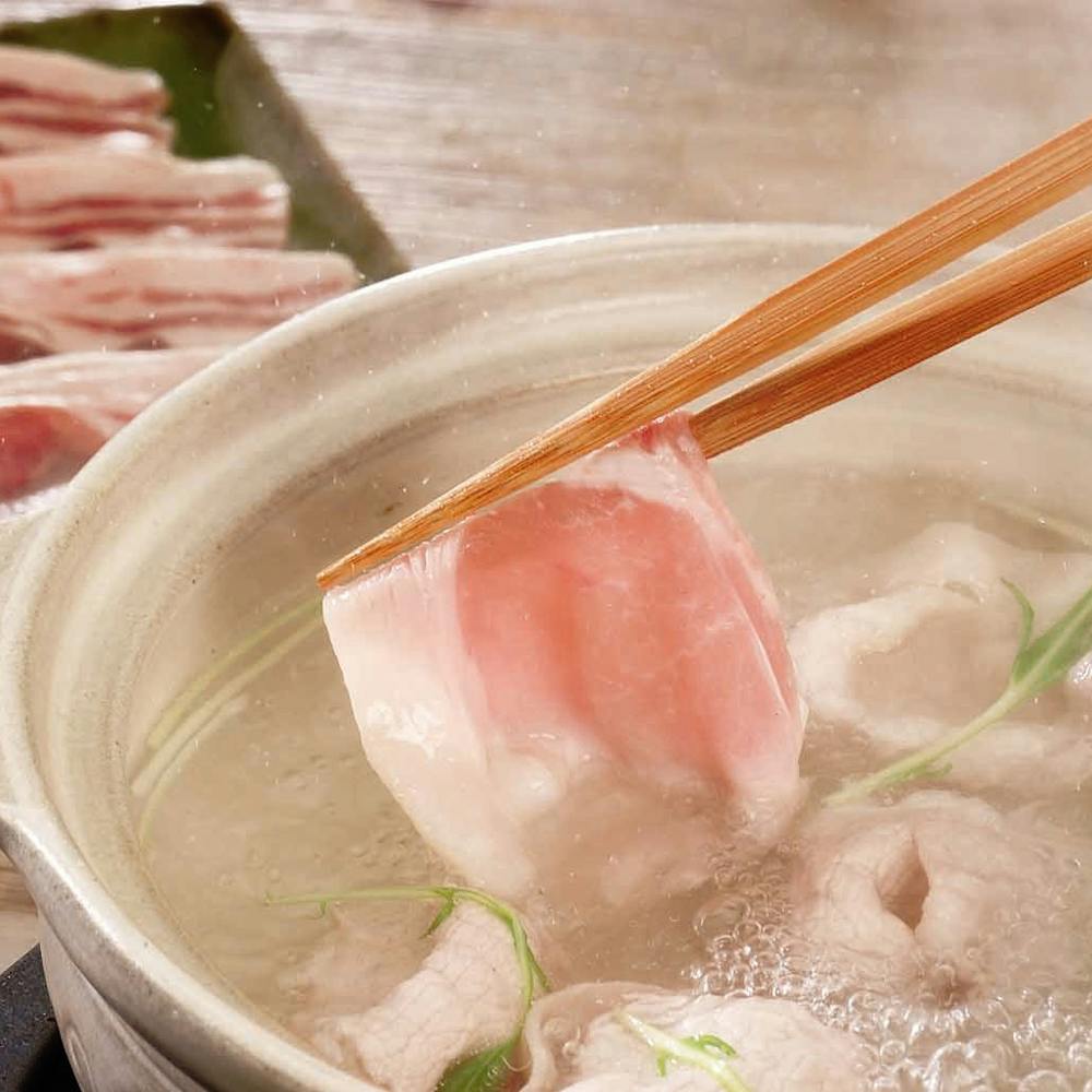 冷凍】長野 信州くりん豚しゃぶしゃぶ 500g 送料込み 食品 ＃3950053