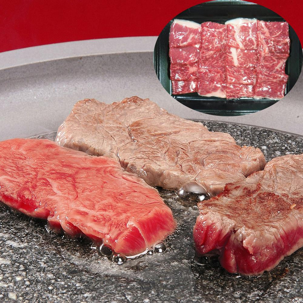 【冷凍】長野 信州プレミアム牛肉焼肉 モモ 300g 送料込み 食品 ＃3950063
