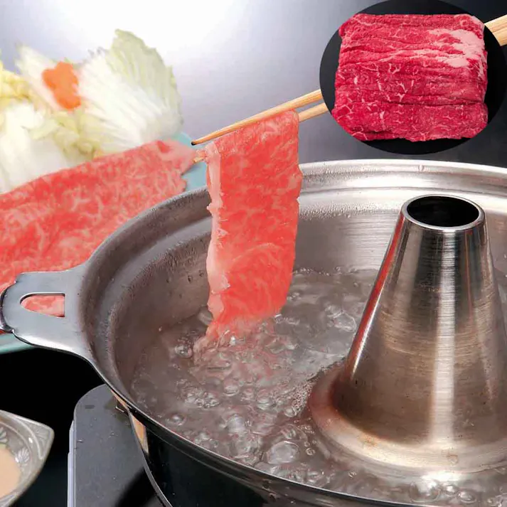 【冷凍】国産黒毛和牛 しゃぶしゃぶ (モモ・バラ 400g) 送料込み 食品 #3950261