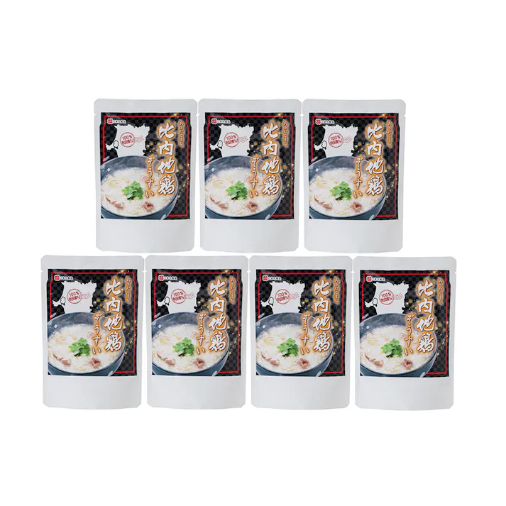【常温】秋田 比内地鶏ぞうすいセット 250g×7 送料込み 食品 #3970062