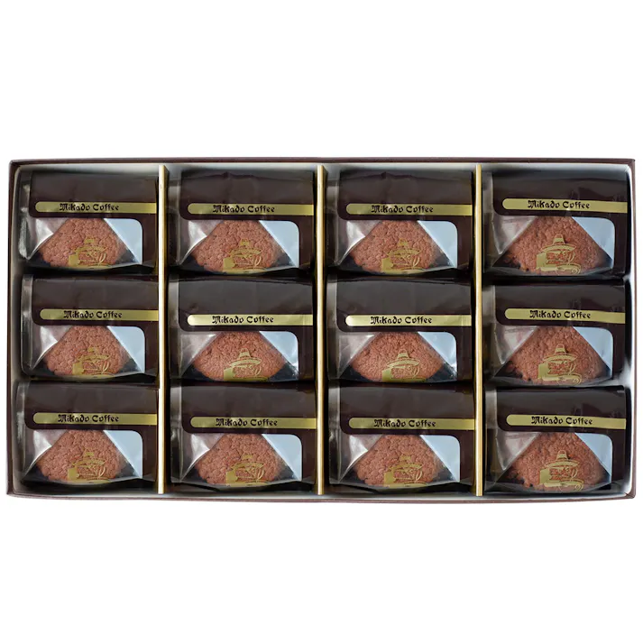 【常温】東京「ミカド珈琲」トリュフショコラケーキ 12個 送料込み 食品 #4570039