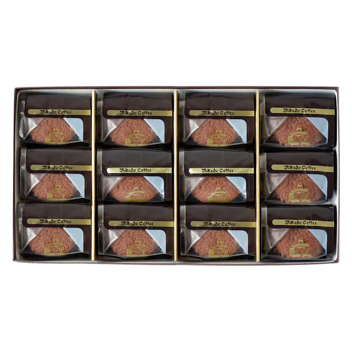 【常温】東京「ミカド珈琲」トリュフショコラケーキ 12個 送料込み 食品 #4570039