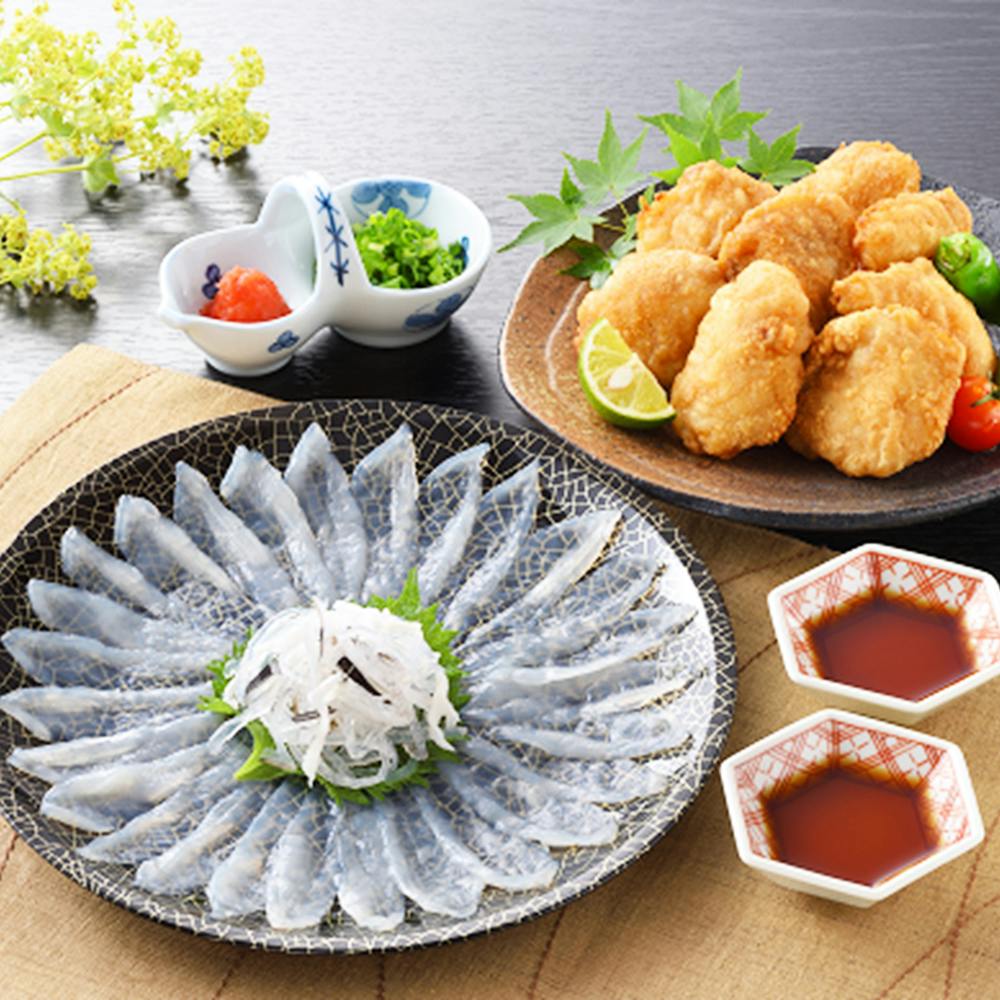 とらふぐ刺身・まふぐ唐揚セット 送料込み 食品 #480007 その他食品 とらふぐ刺身・まふぐ唐揚セット 送料込み 食品 #480007 その他食品