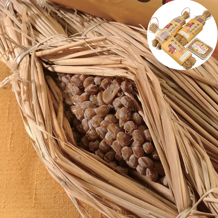 【冷蔵】茨城 「元祖天狗納豆」 水戸納豆 (すずまるわら納豆(70g×2)×3 そぼろ納豆300g) 送料込み 食品 #5030001