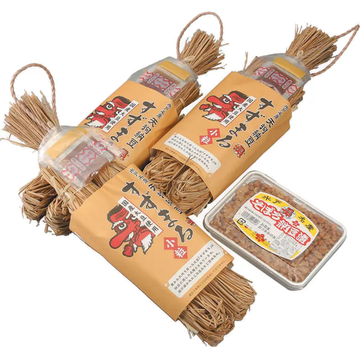 【冷蔵】茨城 「元祖天狗納豆」 水戸納豆 (すずまるわら納豆(70g×2)×3 そぼろ納豆300g) 送料込み 食品 #5030001