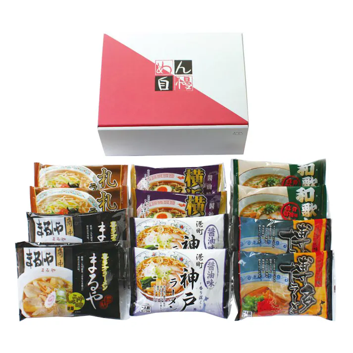 【常温】全国めん自慢ラーメン 12食セット 送料込み 食品 #5370010