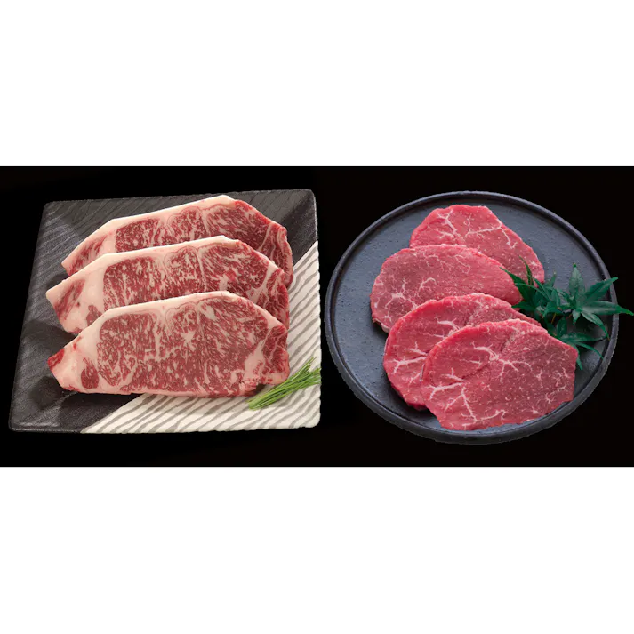 【冷凍】創業明治2年 「京都モリタ屋」 ステーキセット (サーロイン200g×3 モモ90g×4) 送料込み 食品 #5840030