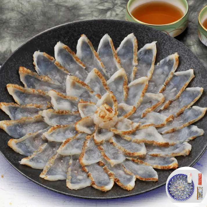 【冷凍】福岡 「ふく太郎本部」 山口県萩産活〆 まふく炙り刺身 送料込み 食品 #710020