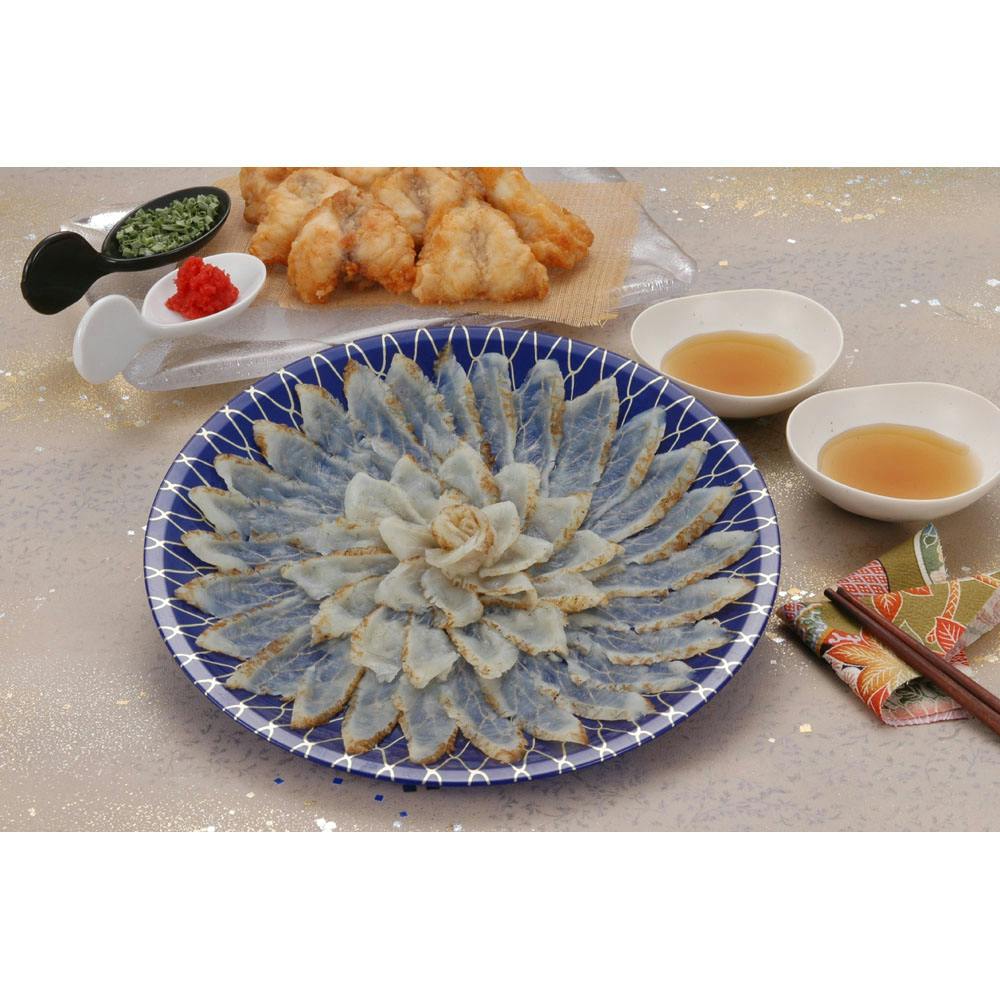 冷凍】福岡 「ふく太郎本部」 ふく炙り刺身とふくから揚げ 送料込み