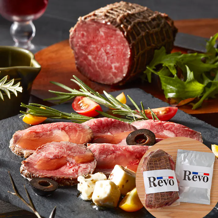 【冷凍】大阪 「洋食Revo」 黒毛和牛A4ランク以上ローストビーフ 送料込み 食品 #7240041