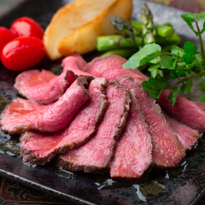 【冷凍】大阪 「焼肉はらだ本店」 黒毛和牛ローストビーフ(2セット) 送料込み 食品 #7240059