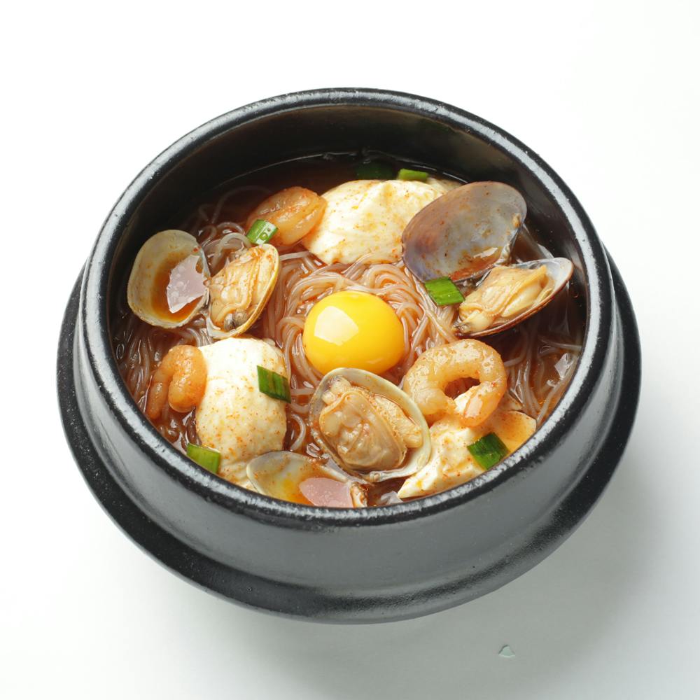 常温】糖質0g ぷるんちゃん麺 海鮮チゲ味 12袋入 送料込み 食品