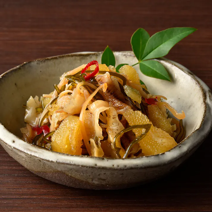 【冷凍】北海道 白醤油小分け松前漬け B (130g×4) 送料込み 食品 #80428