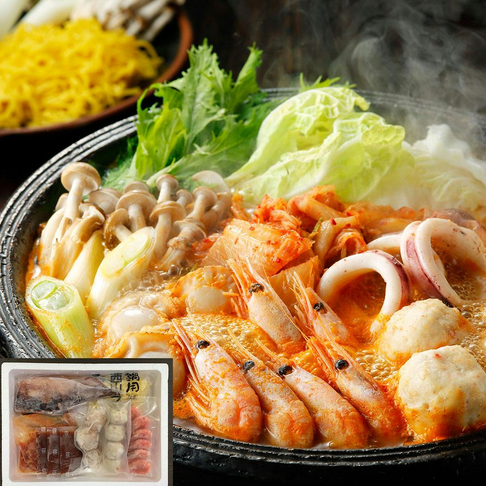 北海道 海鮮キムチ鍋 Fセット (白菜キムチ200g、各種具材) 送料込み 食品 #80591 その他食品 北海道 海鮮キムチ鍋 Fセット (白菜キムチ200g、各種具材) 送料込み 食品 #80591 その他食品