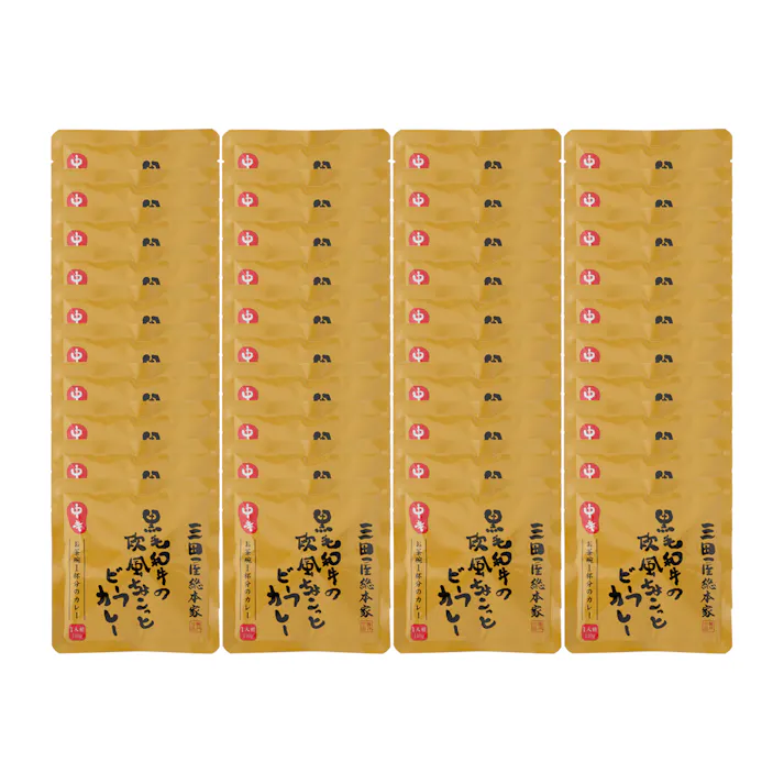 【常温】兵庫 「三田屋総本家」黒毛和牛の欧風ちょこっとビーフカレー (40食) 送料込み 食品 #9200102