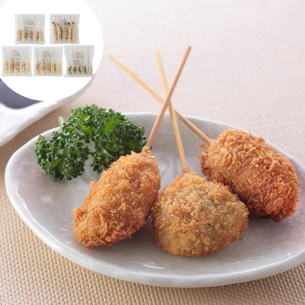 大阪名物 串カツ C(5種・計25本) 送料込み 食品 #930091 その他食品 大阪名物 串カツ C(5種・計25本) 送料込み 食品 #930091 その他食品