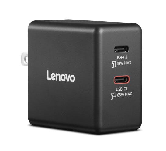 65W デュアルUSB Type-C GaN ACアダプター 電源ケーブル・延長コード 65W デュアルUSB Type-C GaN ACアダプター 電源ケーブル・延長コード