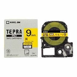 テプラPROテープ強粘着タイプ黄/黒文字 9mm SC9YW インクカートリッジ・インクリボン テプラPROテープ強粘着タイプ黄/黒文字 9mm SC9YW インクカートリッジ・インクリボン