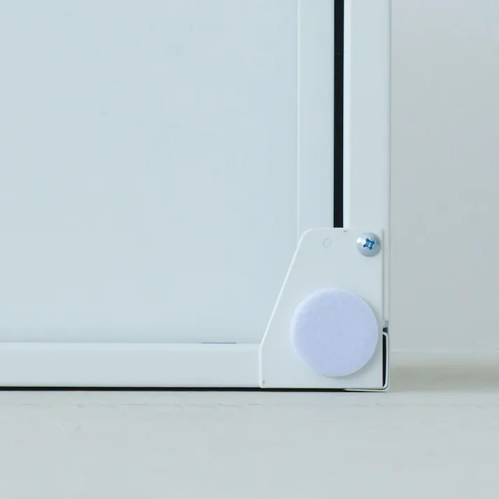 【くらしのストレージボックス4段(ホワイト/白)】 幅35×奥行29.5×高さ35cm オフィス 卓上 収納 スチール 引出し 小物入れ オーガナイザー 収納 引出し モダン インテリア 事務所 会議室 書類収納 おしゃれ デスク収納 文房具収納 組立品