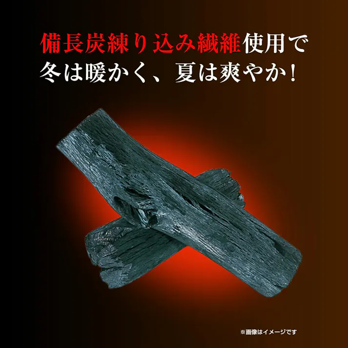 【国産のび~る備長炭サポーターひざ用ショートタイプ 2枚組 2枚1組】 ちあふる 関節保護 健康グッズ フィット感抜群 快適,サポーター,腰痛・冷え対策,ご家庭や仕事、スポーツにも。JAN:4956975550018
