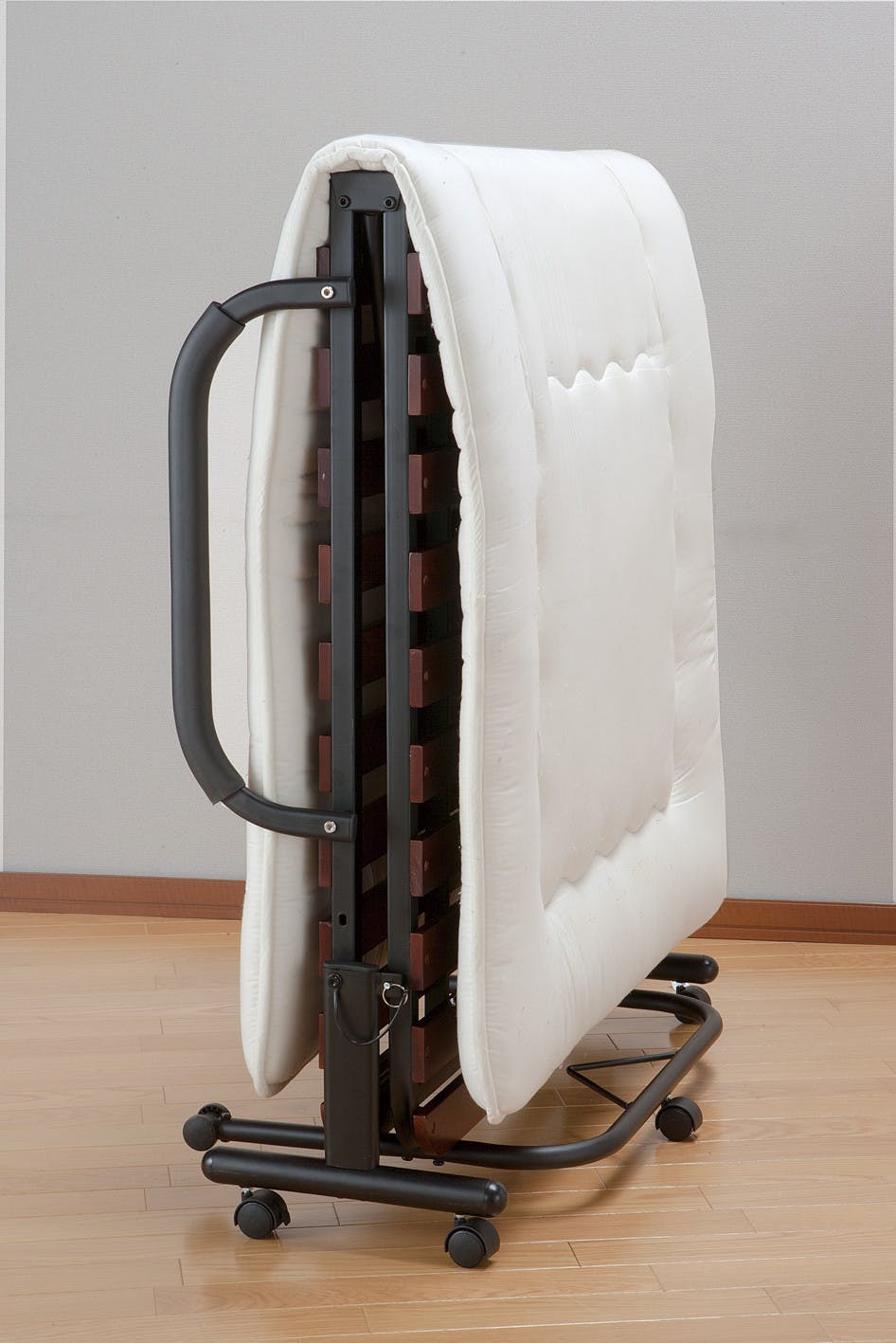 天然木 すのこ 折りたたみ ベッド セミダブル 木製 すのこ スノコ