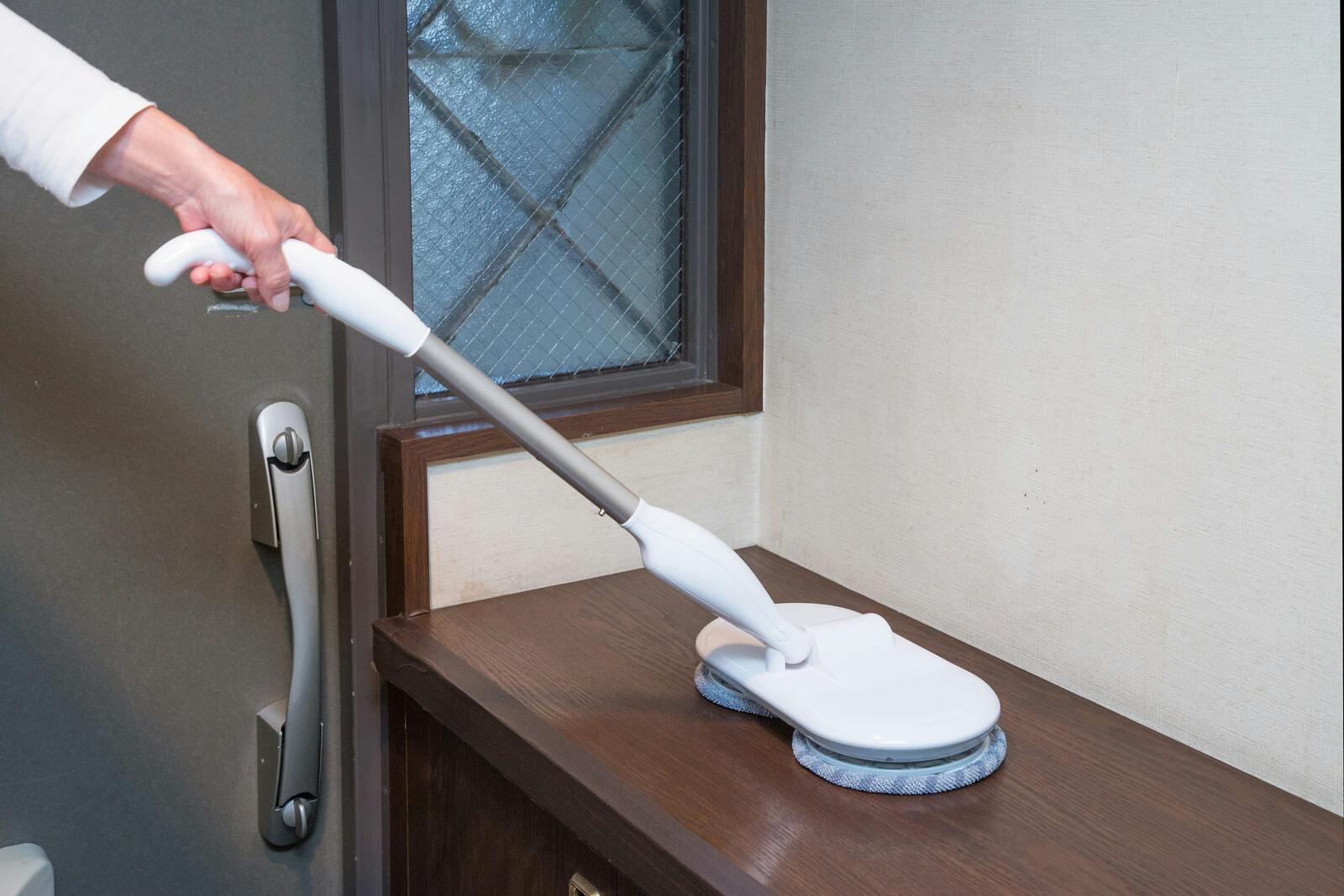 充電式くるくるツインモップ スピンマジック 8点セット 送料込み