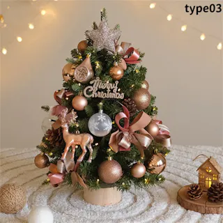 クリスマスツリー 卓上 45cm 60cm ミニツリー イルミネーション 卓上ツリー 松ぼっくり 北欧風 LEDライト付き キラキラ 雰囲気満々 組み立て簡単 クリスマスデコレーション インテリア 電池式 クリスマス パーティー おしゃれ プレゼント