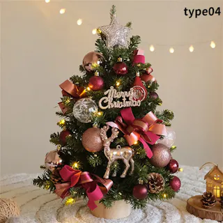 クリスマスツリー 卓上 45cm 60cm ミニツリー イルミネーション 卓上ツリー 松ぼっくり 北欧風 LEDライト付き キラキラ 雰囲気満々 組み立て簡単 クリスマスデコレーション インテリア 電池式 クリスマス パーティー おしゃれ プレゼント