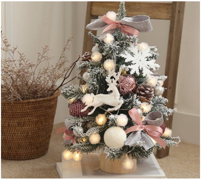 クリスマスツリー 卓上 45cm 60cm ミニツリー イルミネーション