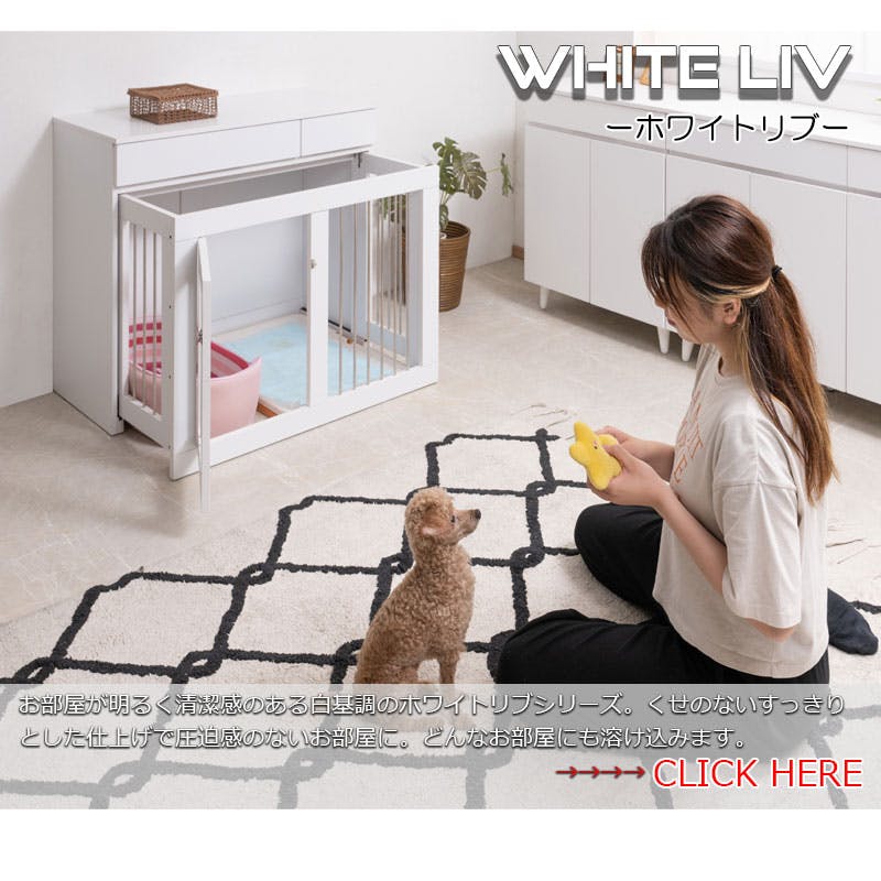 ARIZONA】 幅90 奥行40 高さ80 収納付きスライド収納型ケージ ブラウン