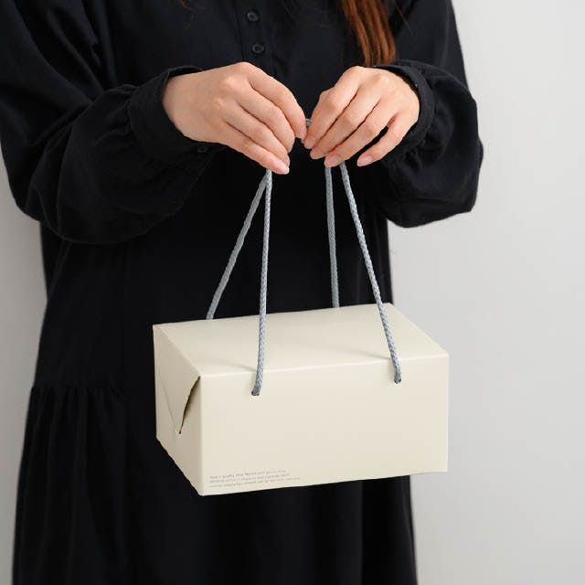 ヘッズ BOX－紙 W210×D160×H100mm グレイッシュスタイルギフト