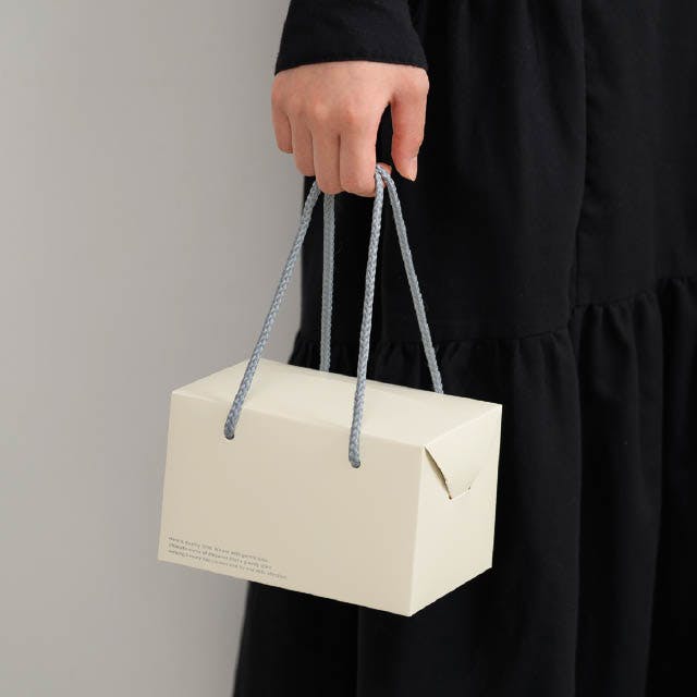 ヘッズ BOX－紙 W160×D105×H100mm グレイッシュスタイルギフト