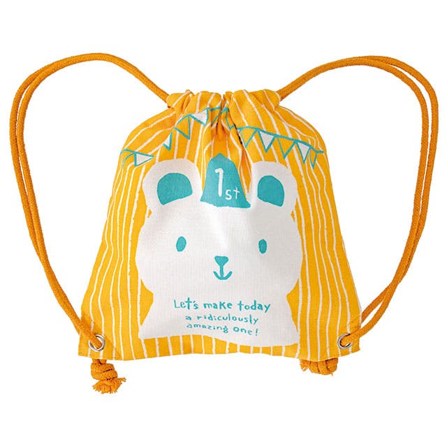 ヘッズ 袋-布-巾着 W260×H280mm パーティーベアコットンナップサック-1(5枚) HEADS PB-CKP1 ギフトバッグ・袋 ヘッズ 袋-布-巾着 W260×H280mm パーティーベアコットンナップサック-1(5枚) HEADS PB-CKP1 ギフトバッグ・袋