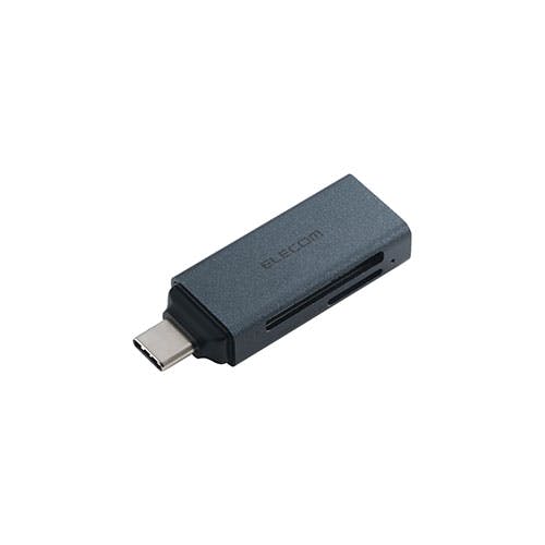 USB Type-C(TM)接続 直挿しメモリーカードリーダー(UHS-I) ケーブルレスでパソコンに直挿し ブラック 外付けドライブ・ストレージ USB Type-C(TM)接続 直挿しメモリーカードリーダー(UHS-I) ケーブルレスでパソコンに直挿し ブラック 外付けドライブ・ストレージ